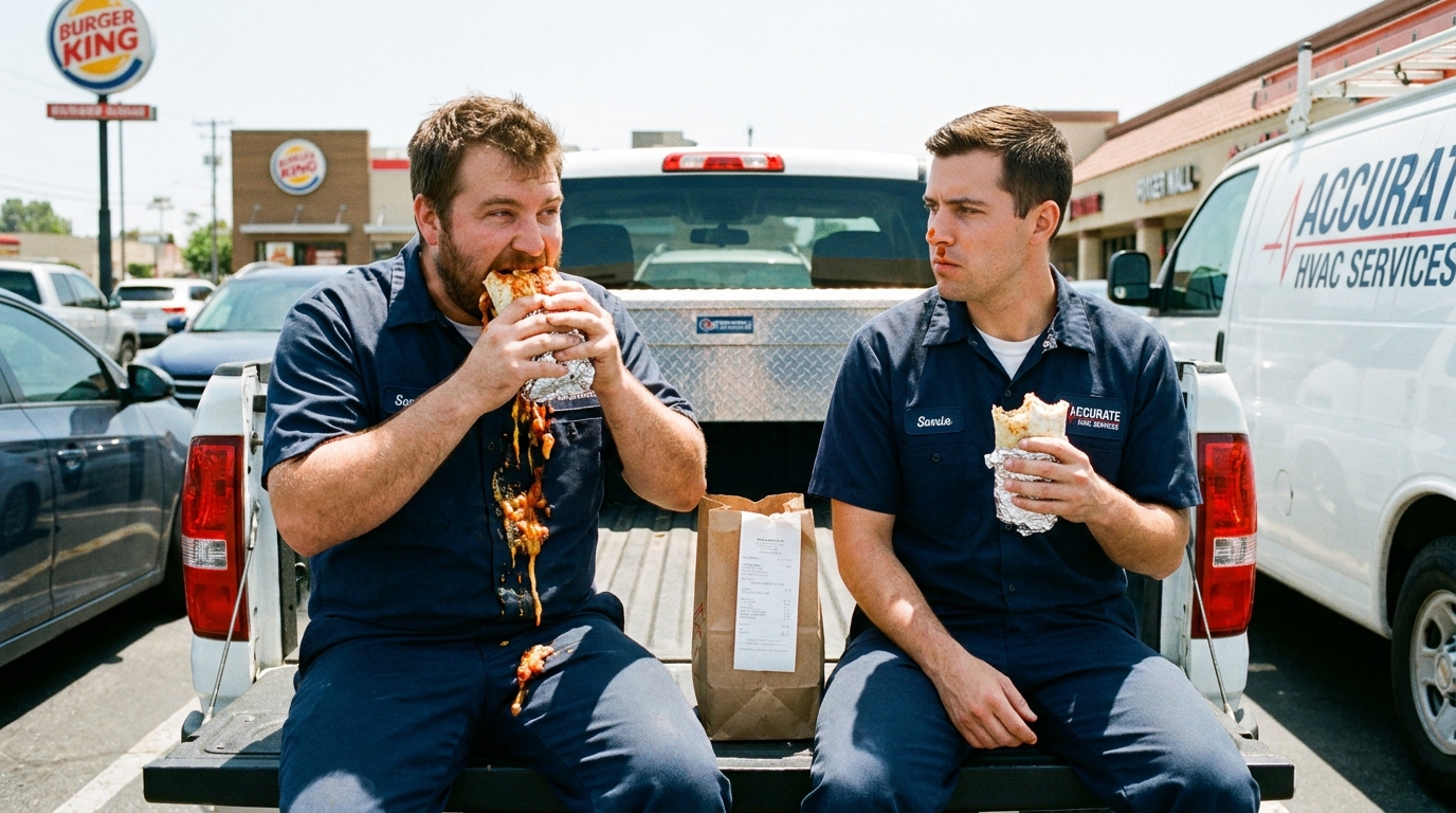 Lunch on the tailgate